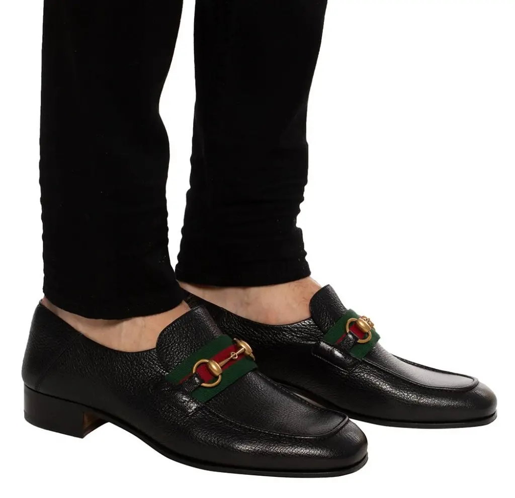Giay Gucci Horsebit Loafers 'Black' 545277-0YL10-1060