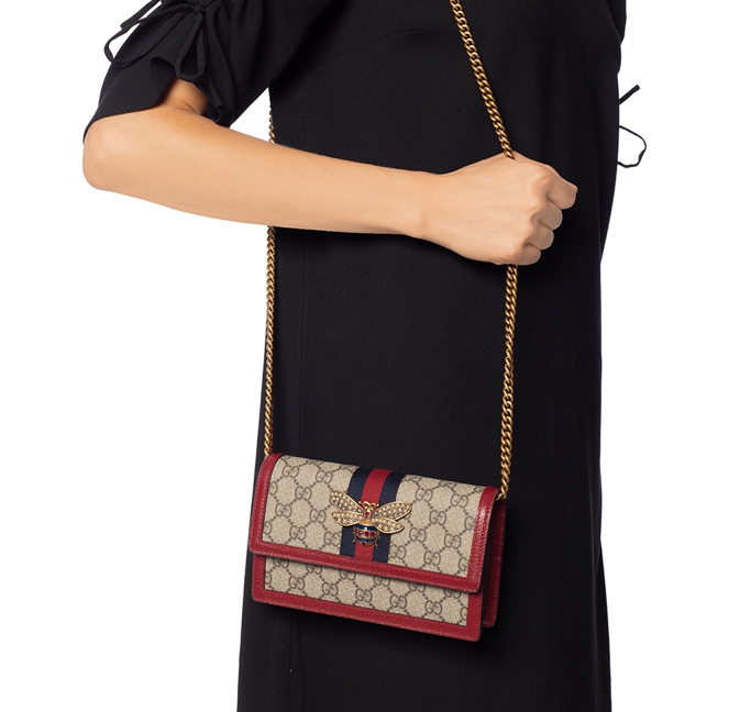 Tui Gucci Queen Margaret Mini GG Bag 'Brown' 476079-9I6QT-8540