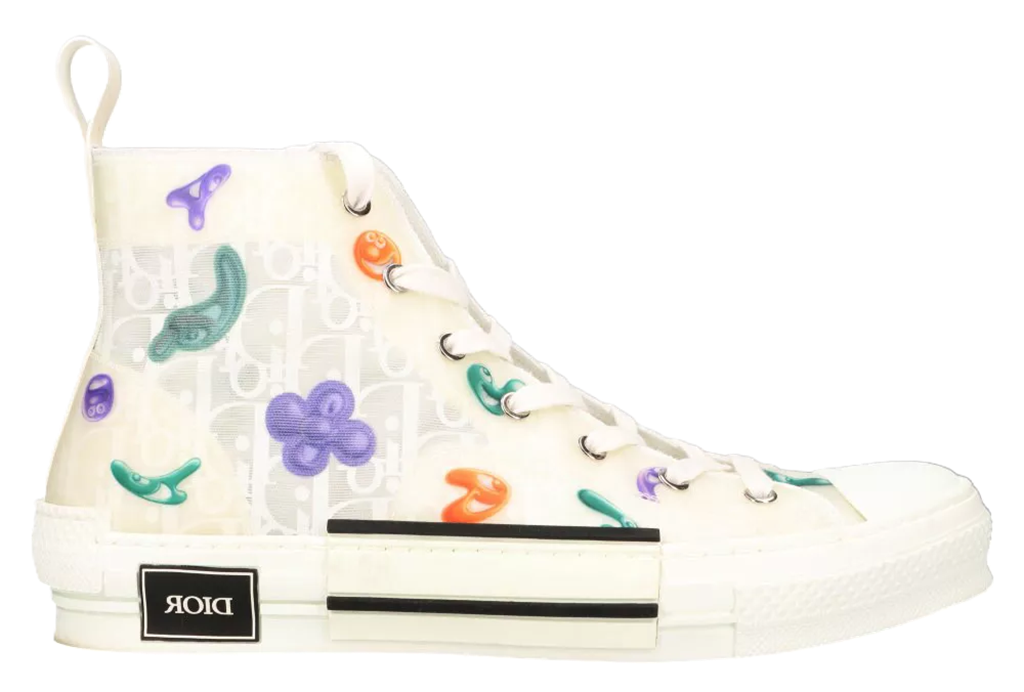 Giay Dior B23 High x Kenny Scharf 'Printed Motif Dior Oblique Galaxy' 3SH118ZKK-H065