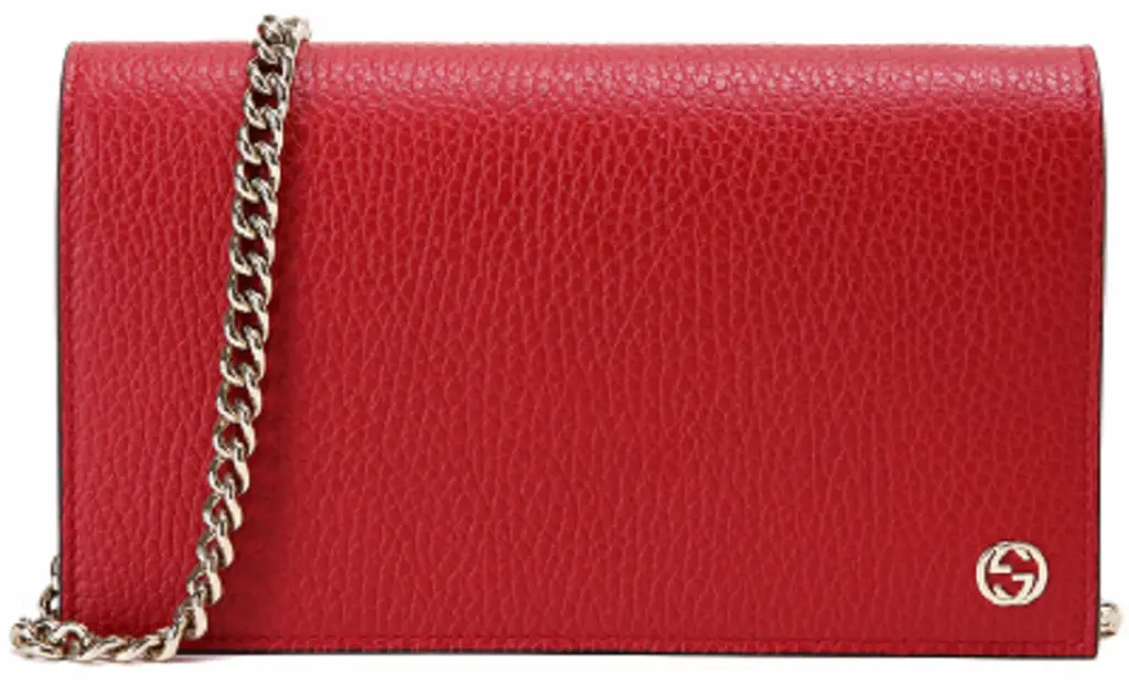 Tui Gucci GG Mini Chain Cross Bag 'Red' 466506-CAO0G-6420