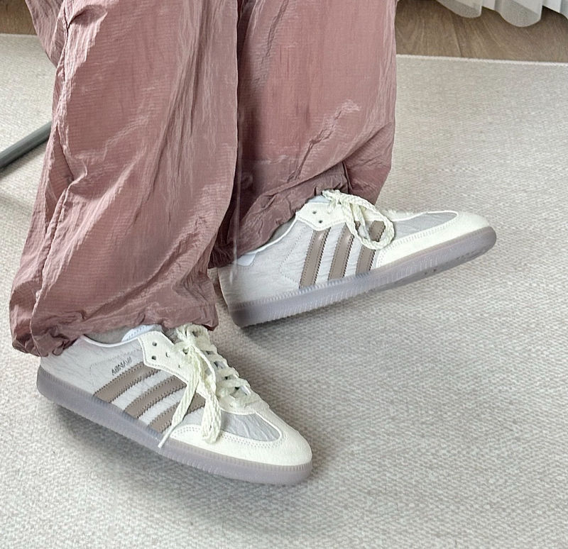 Giay Adidas Samba OG 'Silver Brown' JP5674