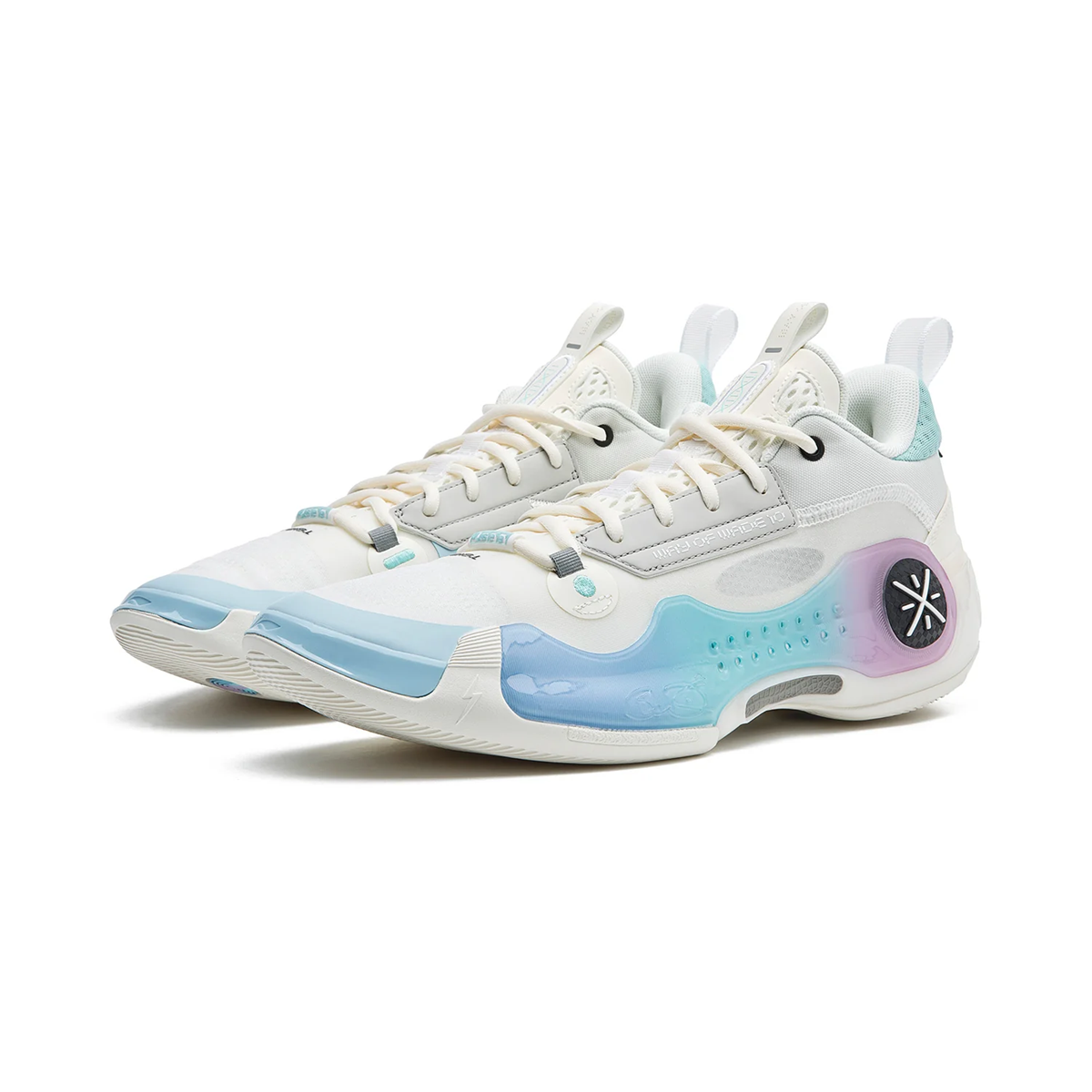 Giay Li-ning Way of Wade 10 Low "Cotton Candy" ABAS083-3