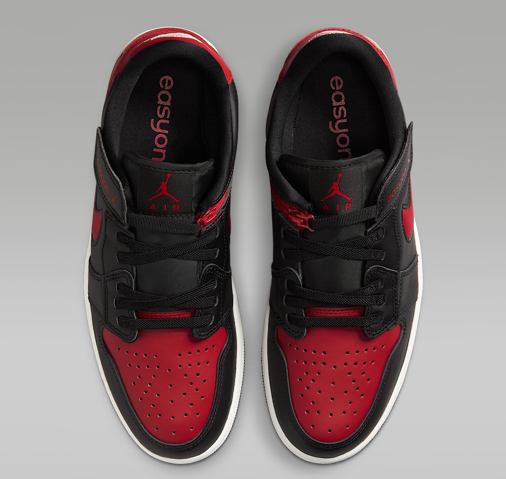 Giay Nike Air Jordan 1 Low FlyEase 'Black Varsity Red' DM1206-067