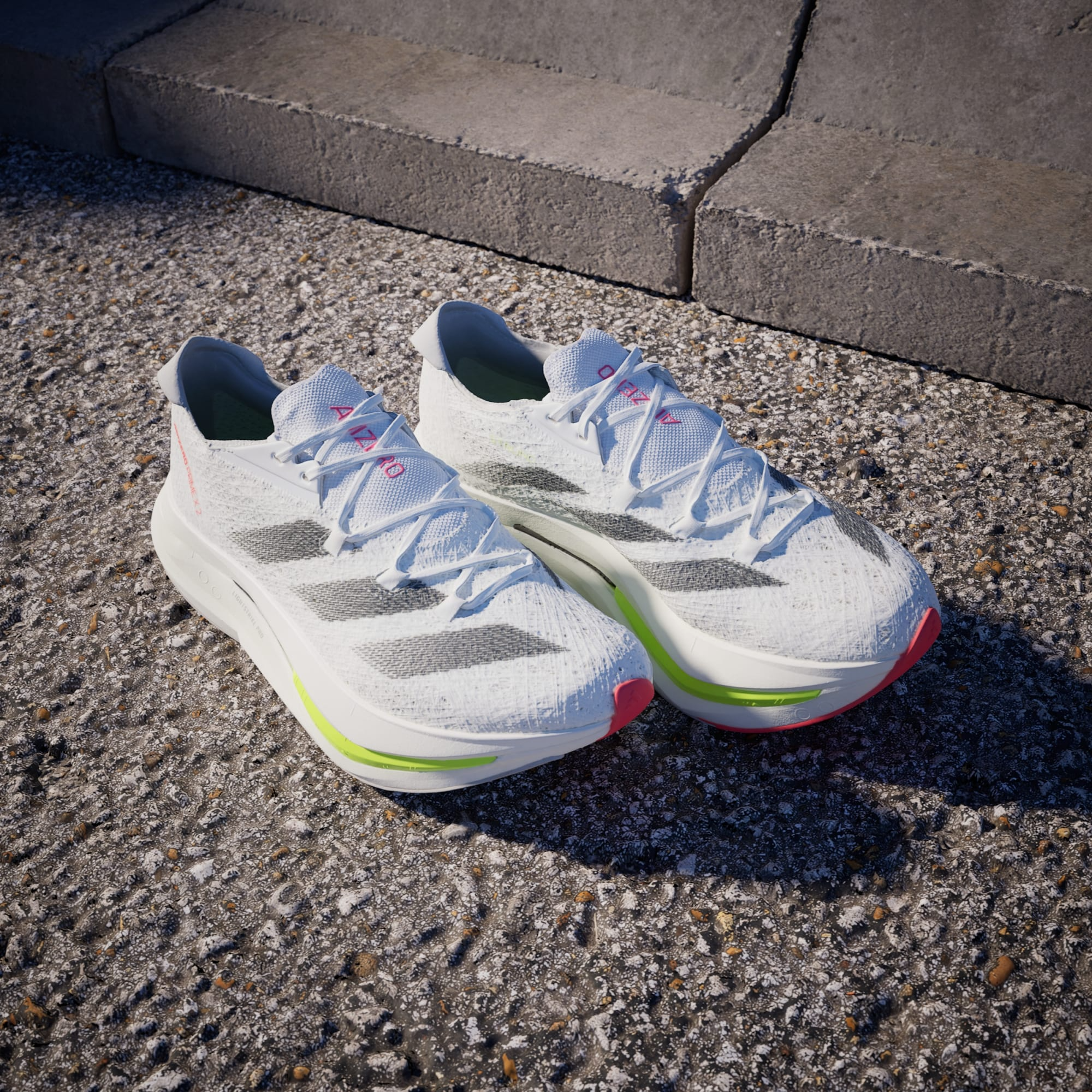 Giay Adidas Adizero Prime X 2.0 Strung 'White Black Lucid Red' IH5685