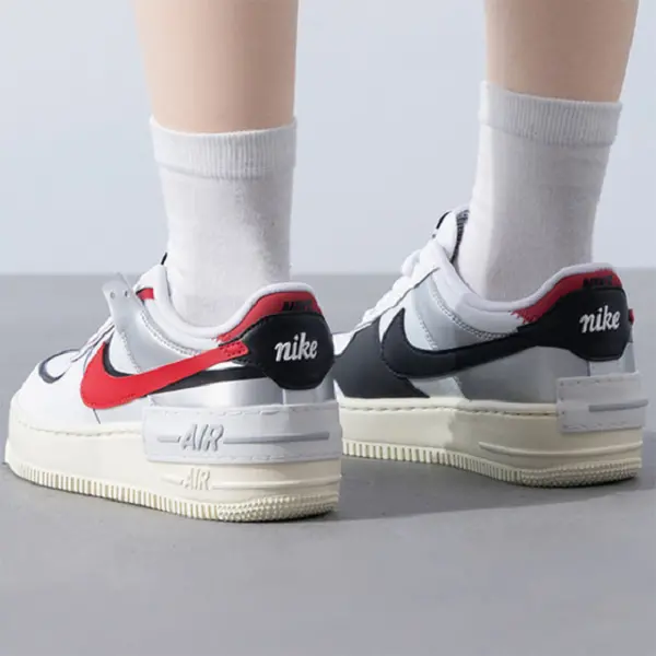 Giay Nike Air Force 1 Shadow 'White Metallic Silver' FN6335-100