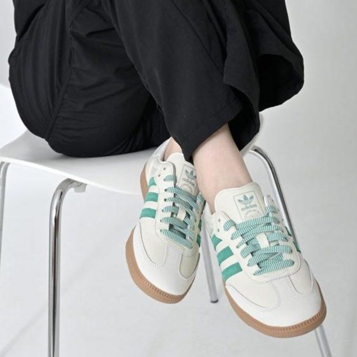 Giay Adidas Wmns Samba OG 'Green' JI3906