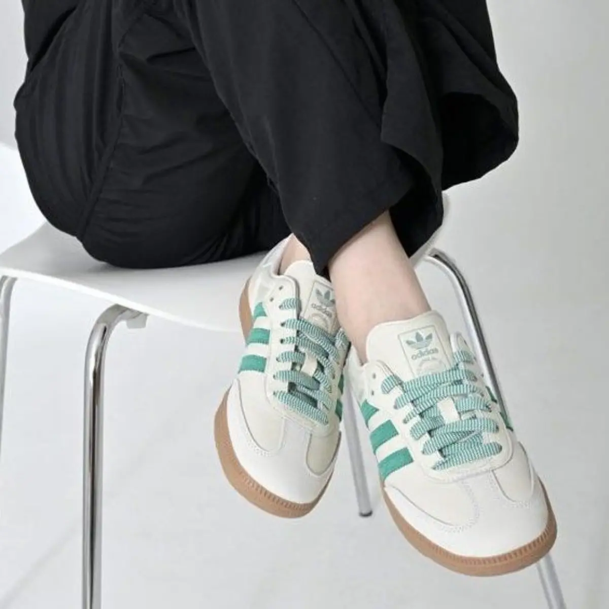Giay Adidas Wmns Samba OG 'Green' JI3906