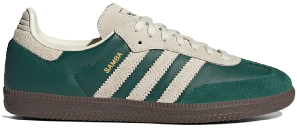 Giay Adidas Samba OG Collegiate 'Green Cream' JI3215