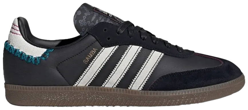 Giay Adidas Samba OG x Fefei Ruan 'Black' ID1141