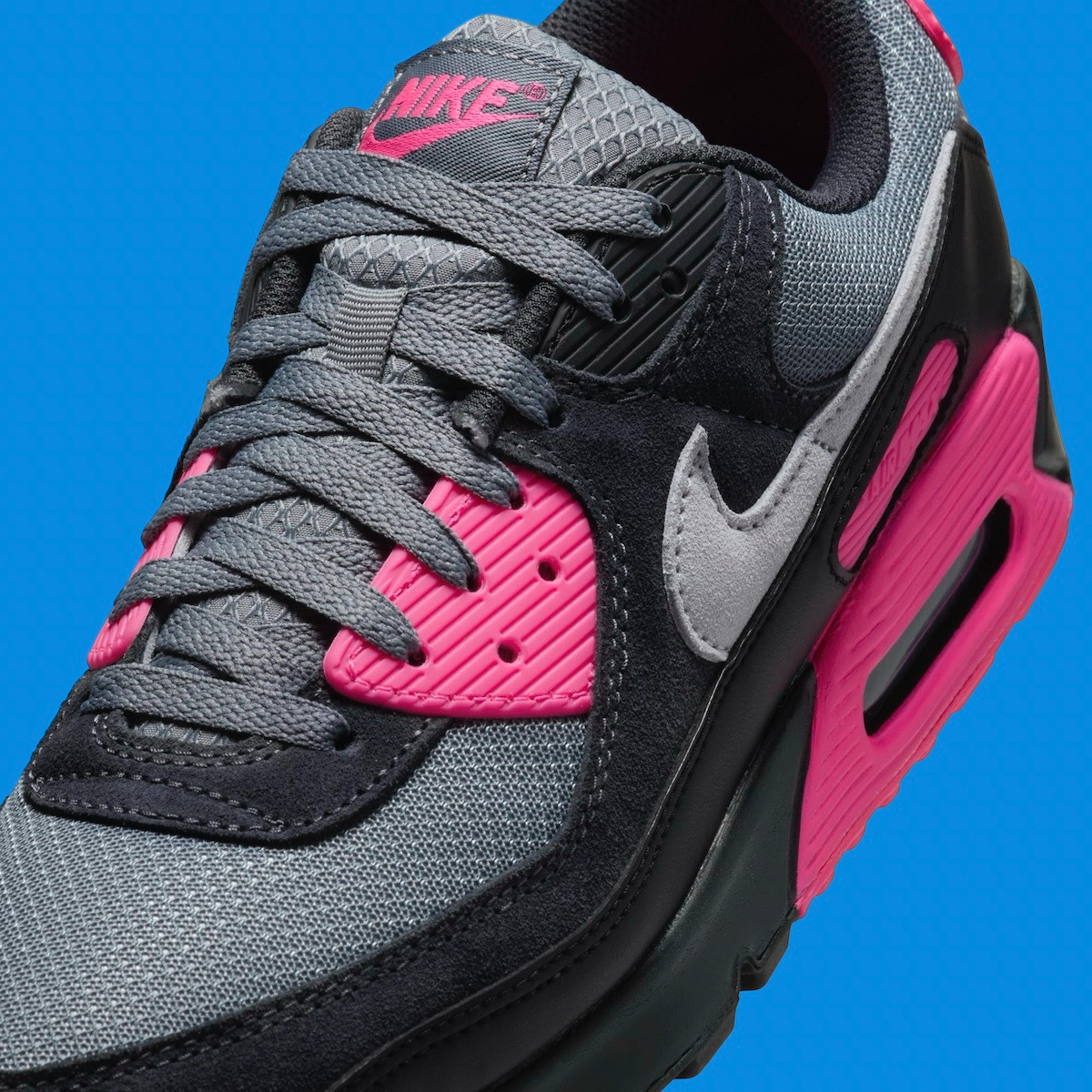 Giay Nike Air Max 90 'Wolf Grey Hyper Pink' DM0029-010