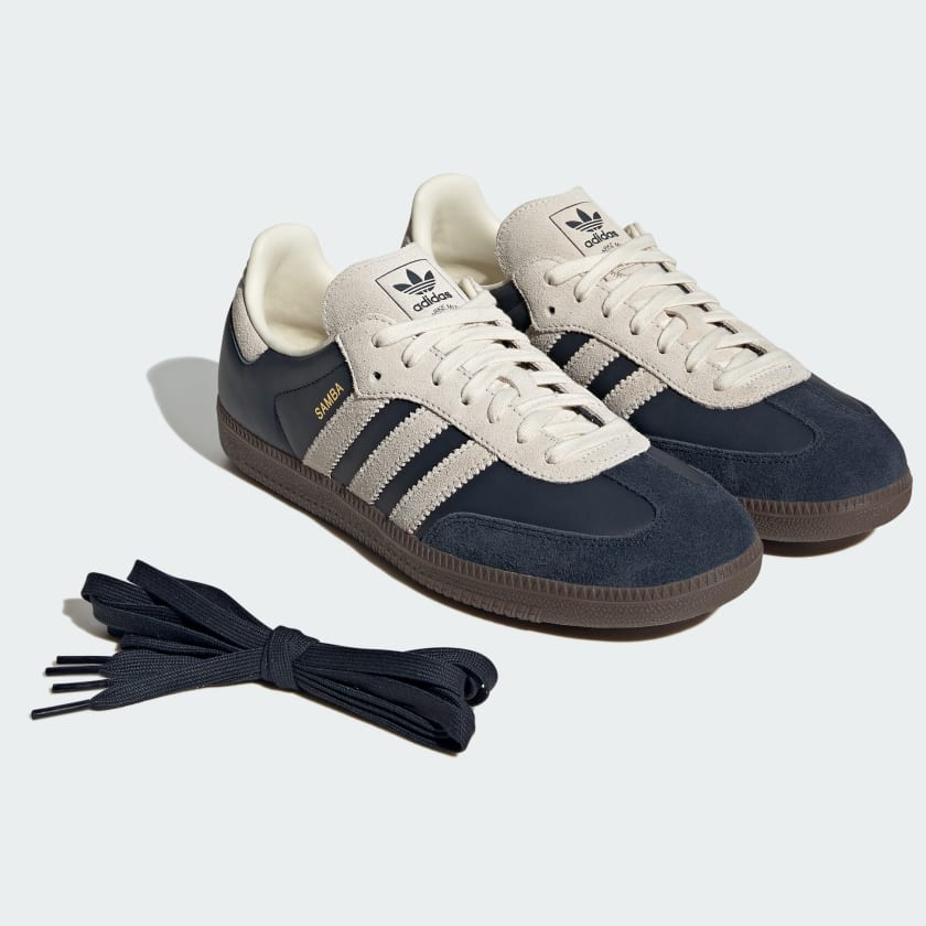Giay Adidas Samba OG 'Aurora Ink Cream White' JI3217