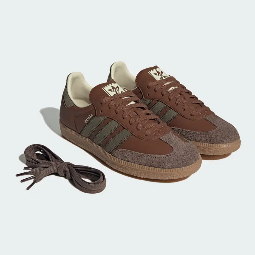 Giay Adidas Samba OG 'Brown' IE9122