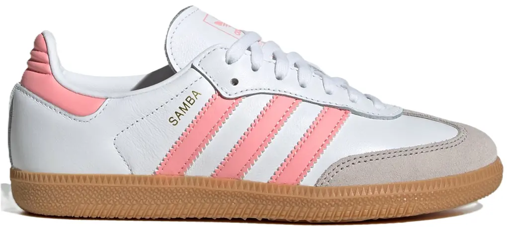 Giay Adidas Samba OG 'White Coral Pink' JP5480