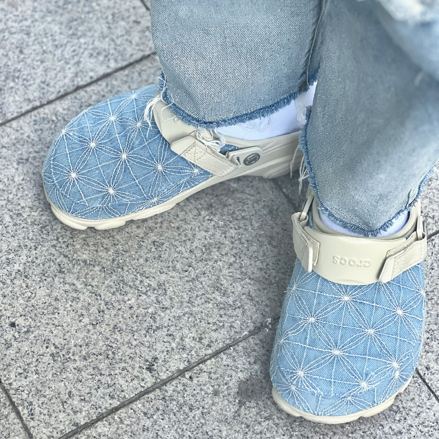 Dep Crocs Classic All-Terrain x Levi's Clog 'Bone Blue' 208917-2Y2