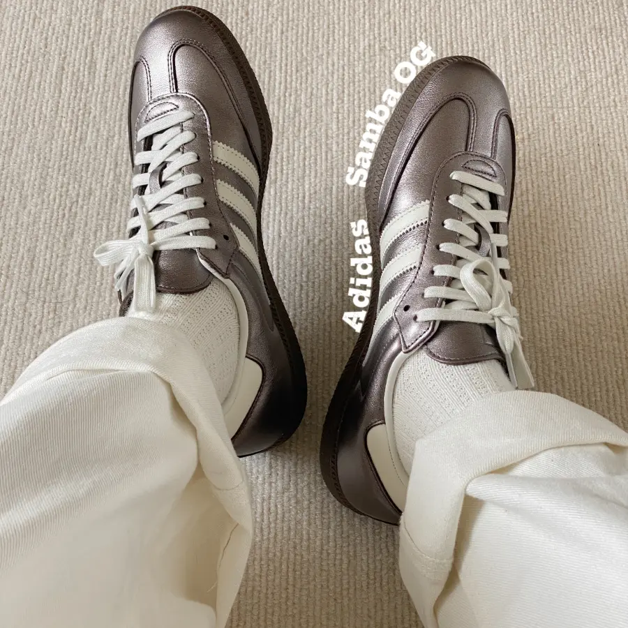 Giay Adidas Wmns Samba OG 'Metallic Gum' JI4219