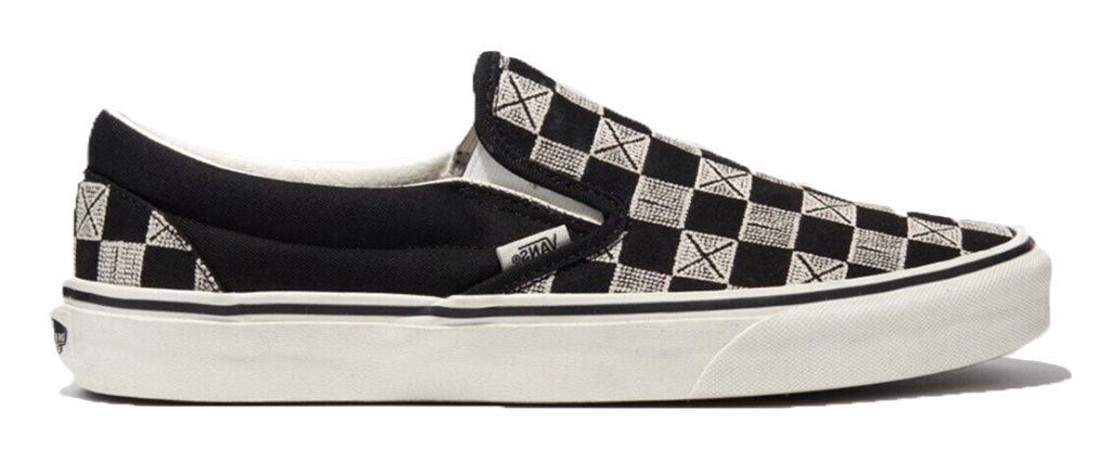 Giay Vans Stitch Checkerboard Slip-on 'Black' VN000BVZCJJ