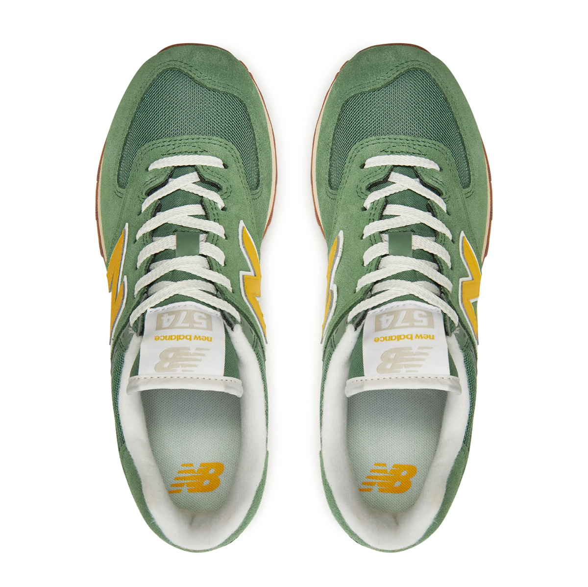 Giay New Balance 574 'Mallard Green Yellow' WL574GS2