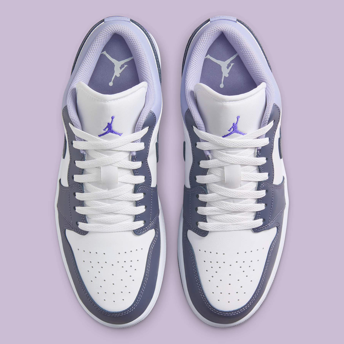 Giay Nike Air Jordan 1 Low 'Purple White' 553558-145