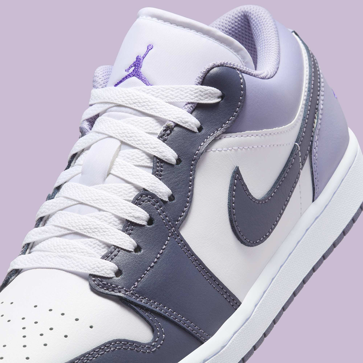 Giay Nike Air Jordan 1 Low 'Purple White' 553558-145