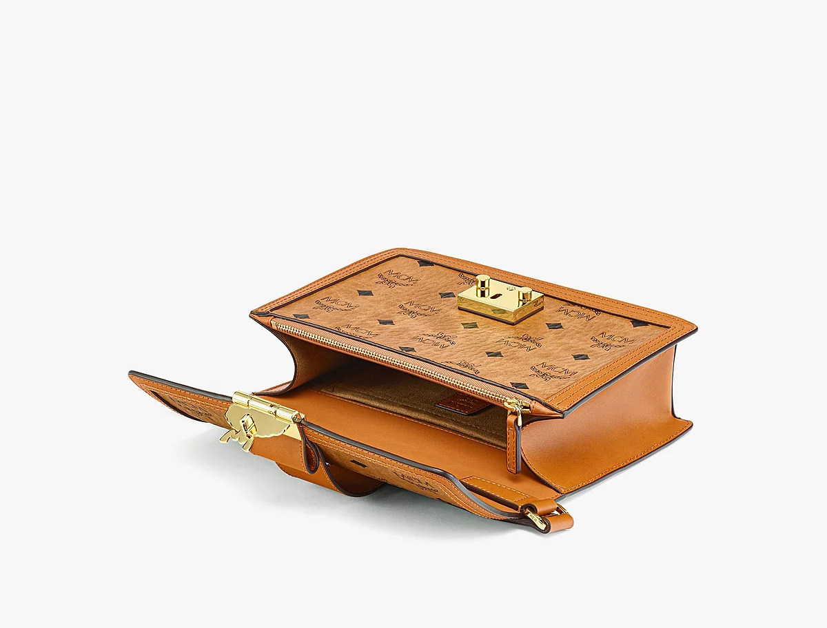 Tui MCM Tracy Shoulder Bag in 'Visetos Cognag' MWSCAXT01CO001