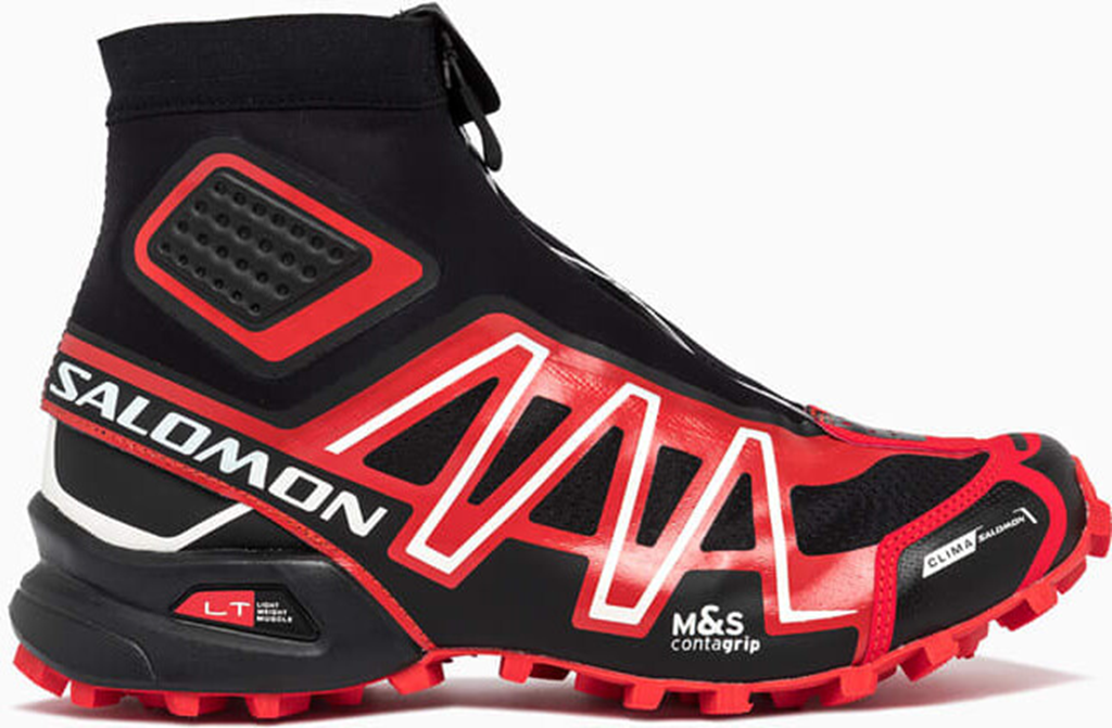 Giay Salomon Snowcross 'Black Fiery Red' L47467300