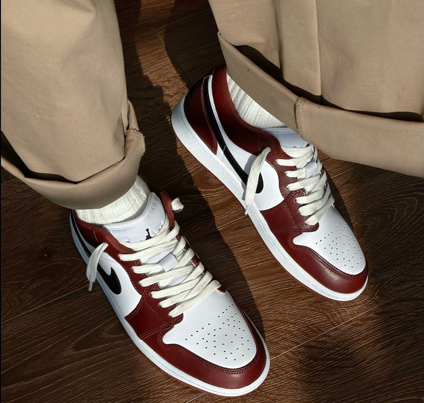 Giày Nike Air Jordan 1 Low SE 'Dark Pony' HF3148-102 - Ảnh 4