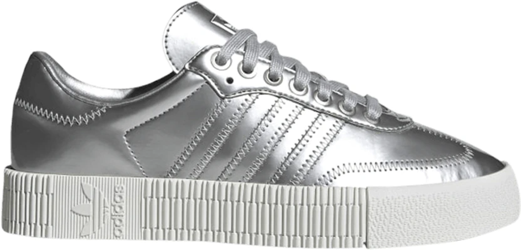 Giay Adidas Sambarose 'Silver Metallic' FV4325