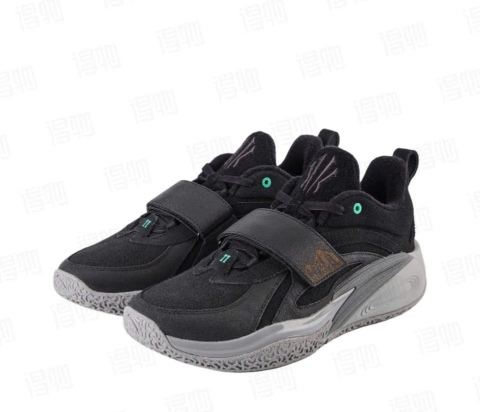 Giay Anta Kai 1 'Mountain Stone Black' 1124D1113-3