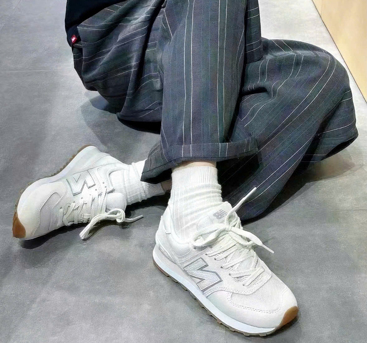 Giay New Balance 574 'Sea Salt Concrete Gum' U574RAD