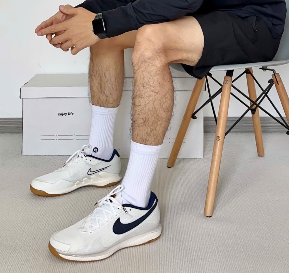 Giày Nike Court Air Zoom Vapor Pro 'Summit White Binary Blue' CZ0220-133 - Ảnh 10