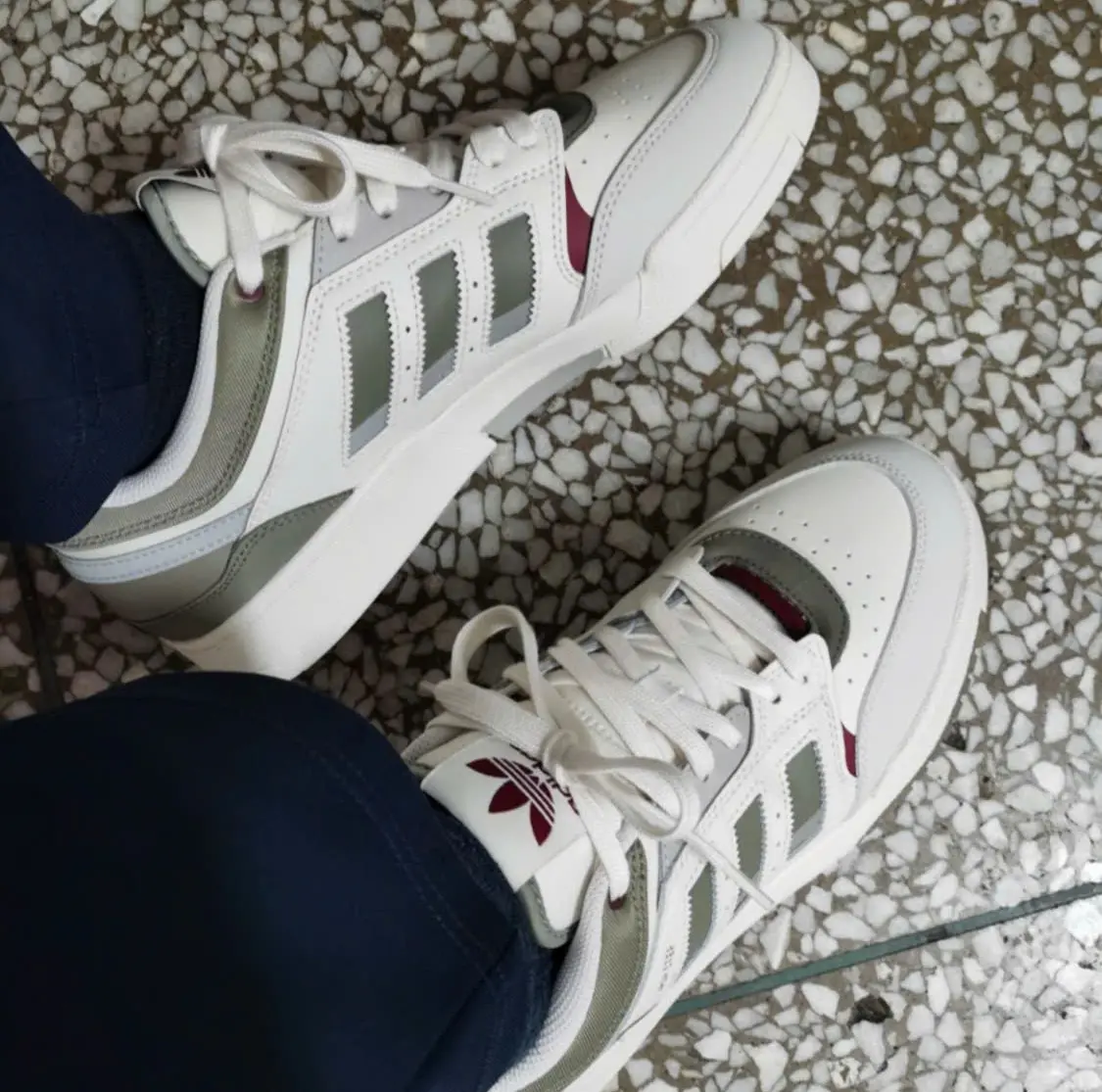 Giày Adidas Drop Step 'White Dark Green' GW9734 - Ảnh 3