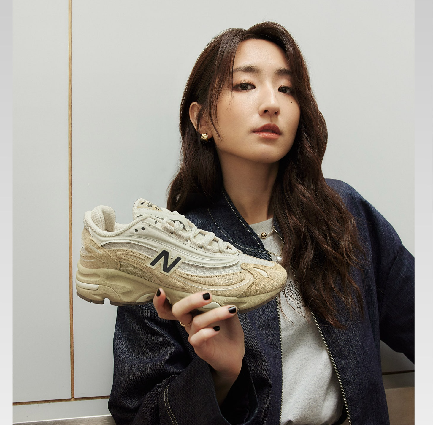 Alternative view of Giày New Balance 1000 'Incense Black' M1000PSP