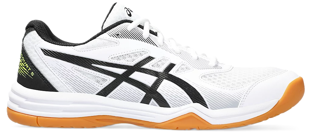 Giay Asics Upcourt 5 'White Black Yellow' 1071A086-103