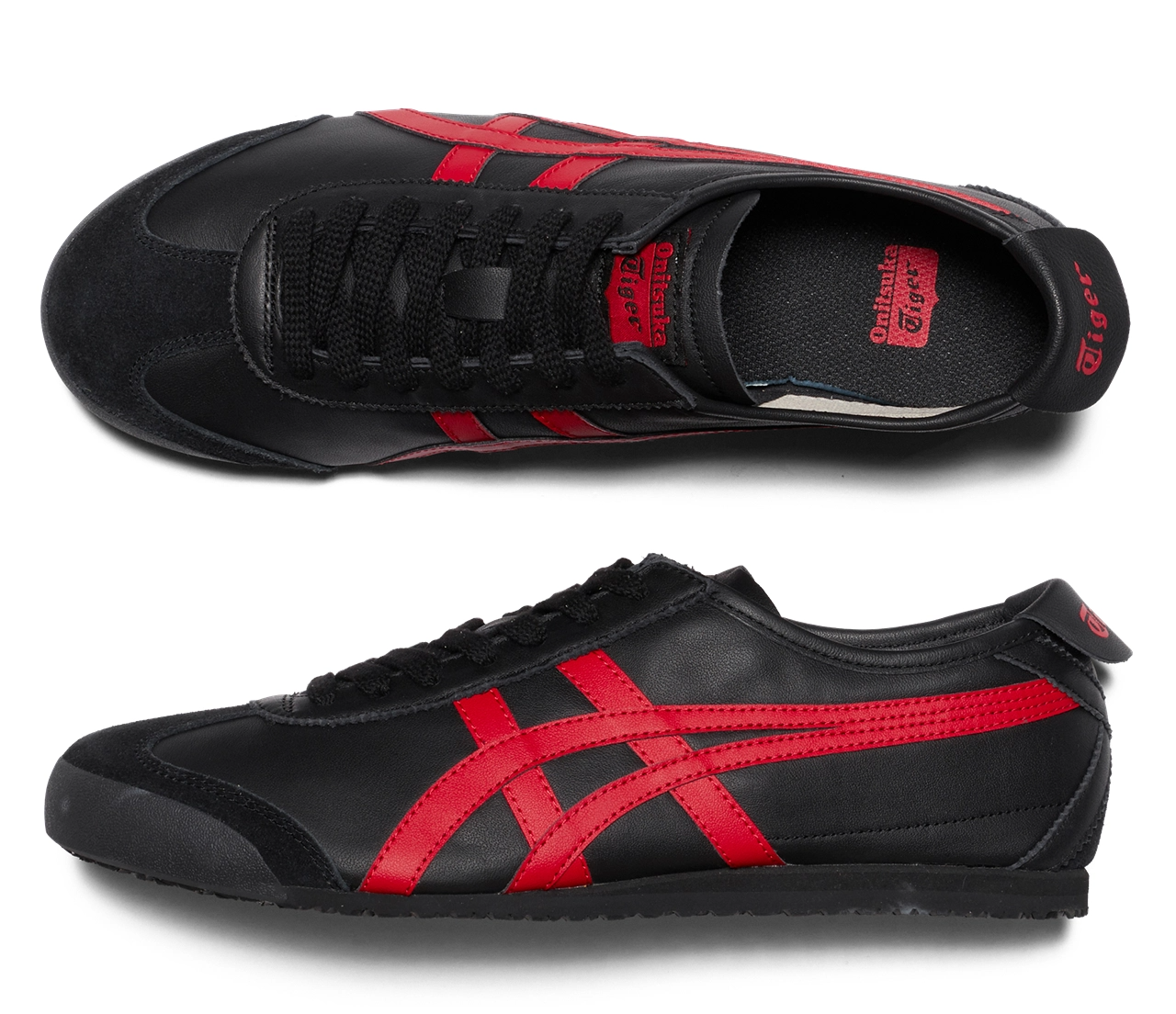 Giay Onitsuka Tiger Mexico 66 'Black Classic Red' 1183C102-004