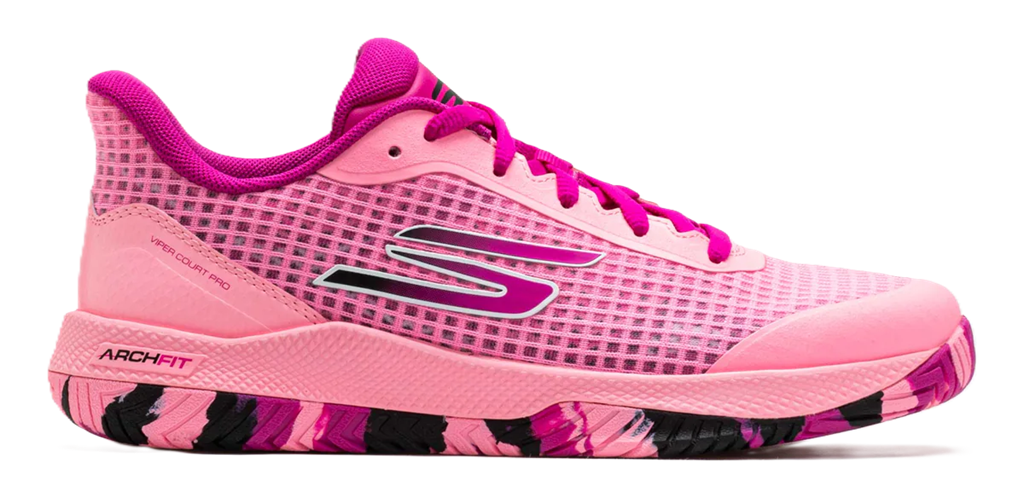 Giay Skechers Viper Court Pro 'Pink' 172069-PNK