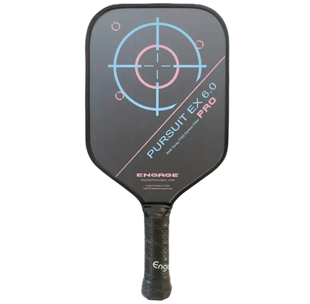 Vot Pickleball Racket Engage Pursuit Pro EX 6.0 Standard 'Jessie Irvine'
