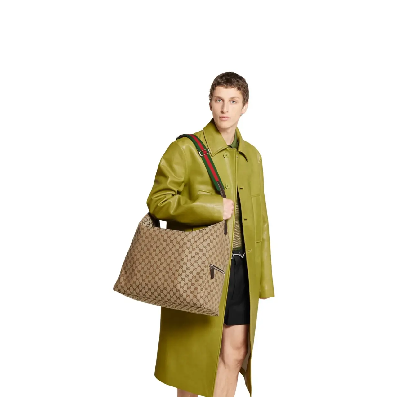 Tui Gucci Medium GG Duffle Bag 'Beige' 821668-FAEHA-9794