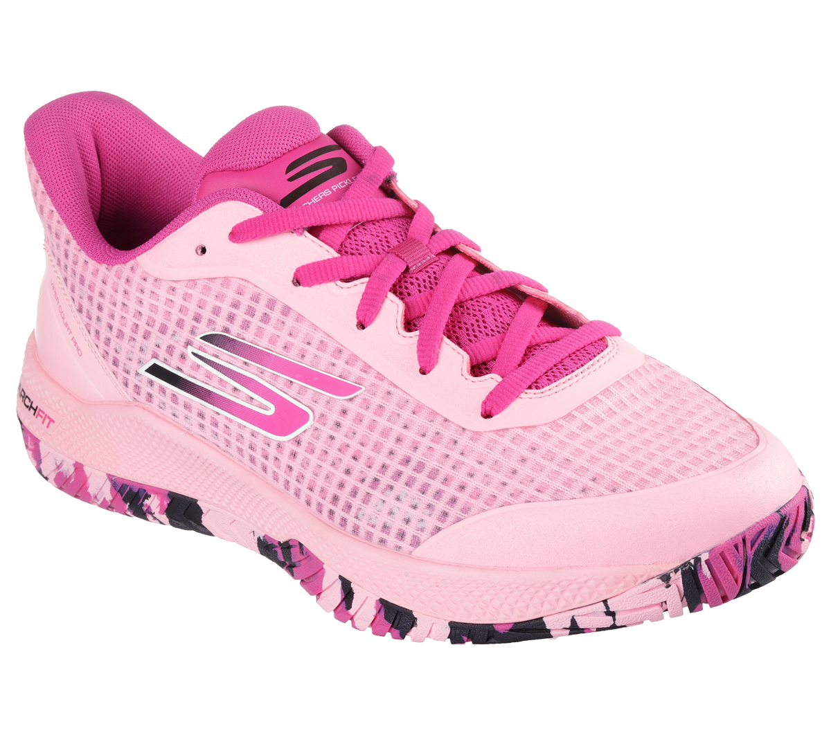 Giay Skechers Viper Court Pro 'Pink' 246069-PNK