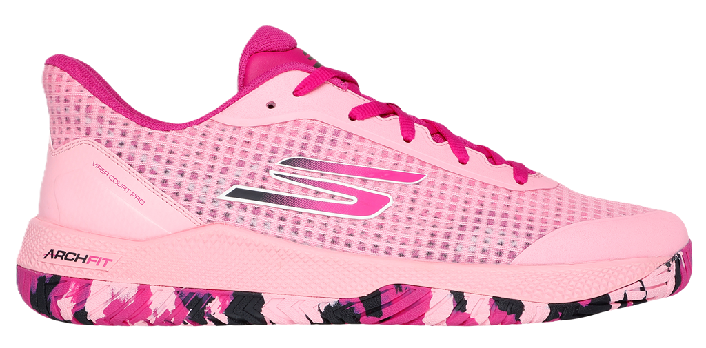 Giay Skechers Viper Court Pro 'Pink' 246069-PNK