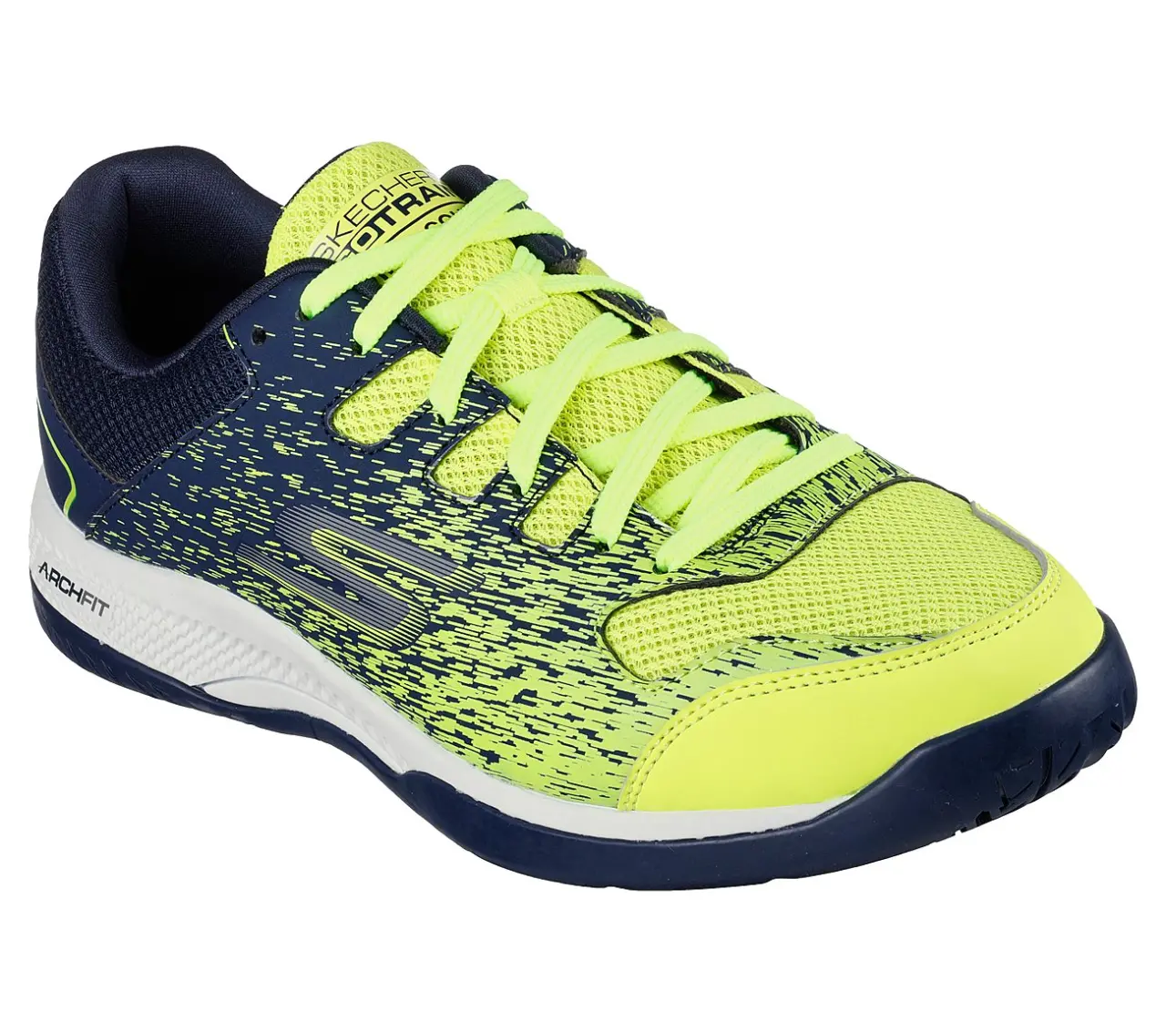 Giay Skechers Viper Court 'Yellow Navy' 246070C-YLNV