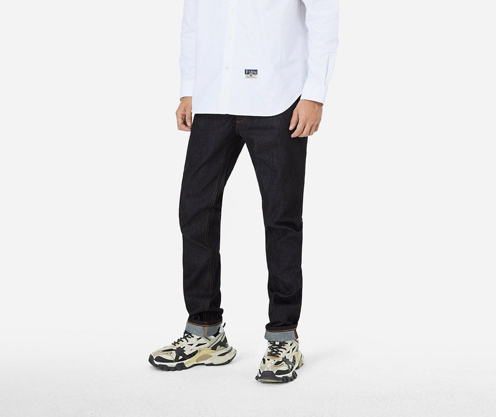 Quan Evisu Patchwork Daicock Insert And Wheel Of Wisdom 'Blue' 2EAHTM4JE113217DN