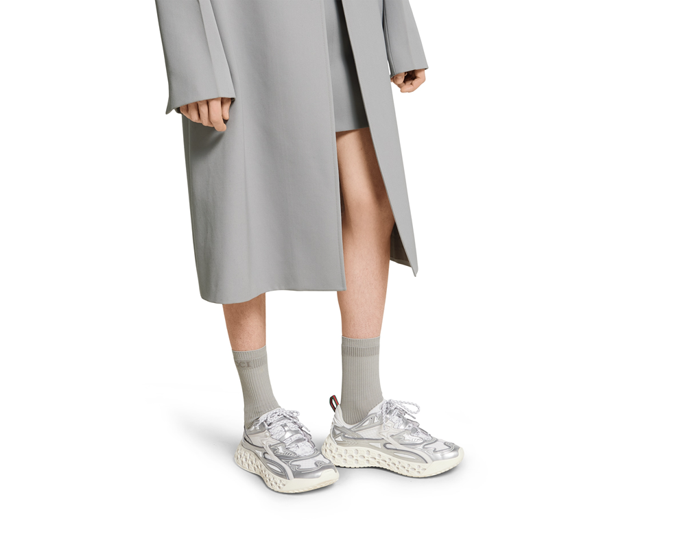 Giay Gucci Cub3d Trainer 'Grey White' 819709-FAEIV-8149