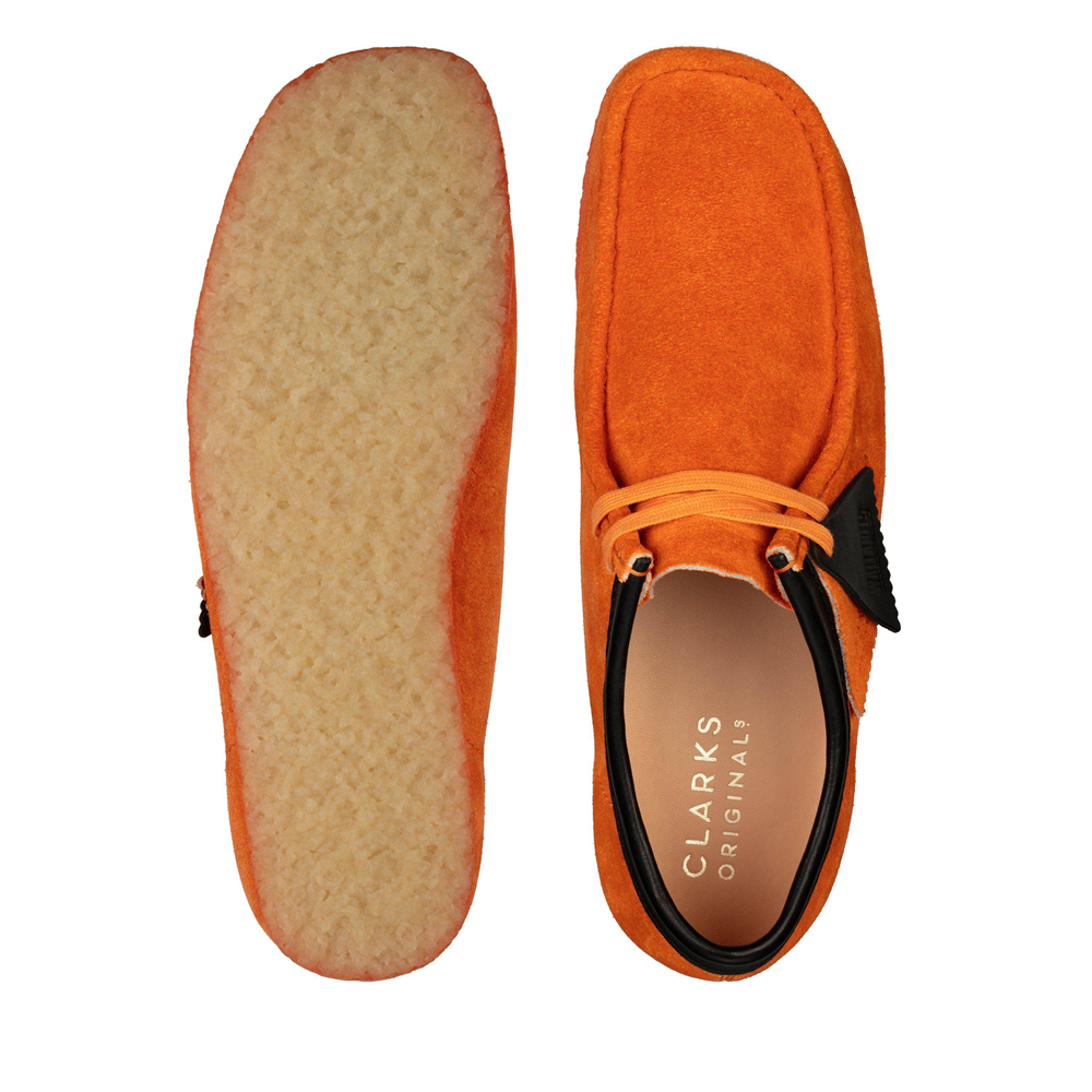 Giay Clarks Originals Wallabee Boot 'Orange' 26163072