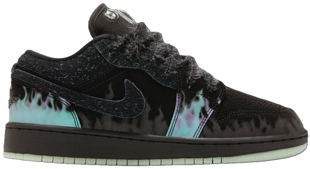 Giay Nike Air Jordan 1 Low GS 'Halloween Fortune Fly' HQ3442-001