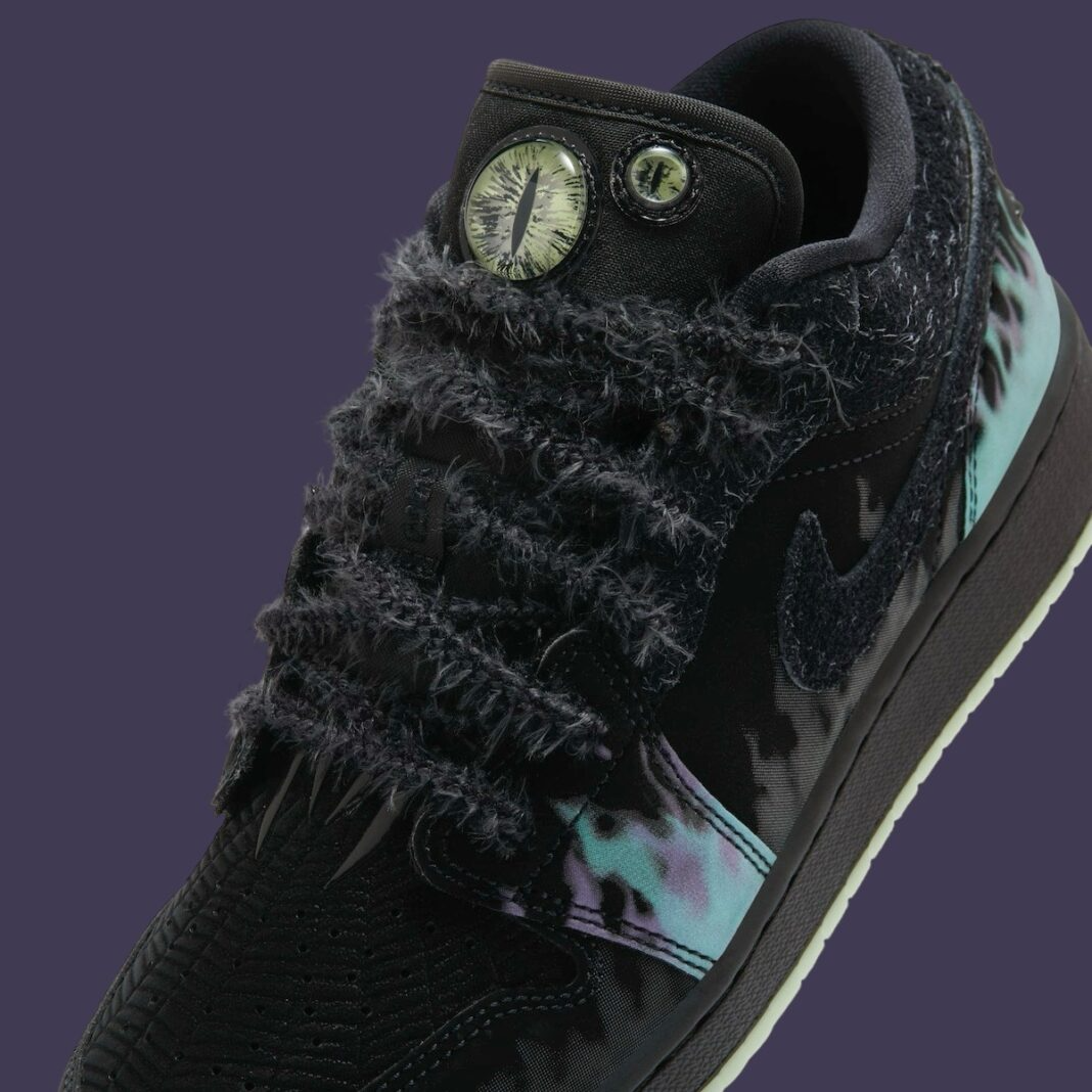 Giay Nike Air Jordan 1 Low GS 'Halloween Fortune Fly' HQ3442-001