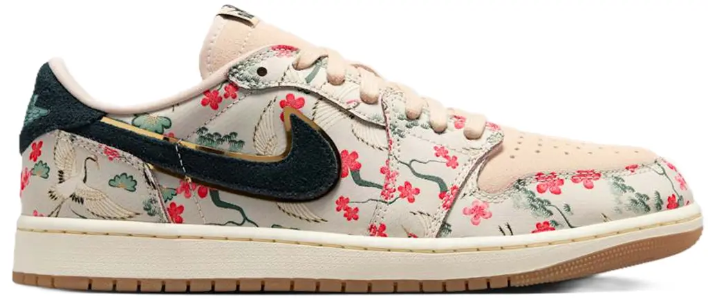 Giay Nike Air Jordan 1 Retro Low OG x Rui Hachimura 'Oatmeal' HV8293-100