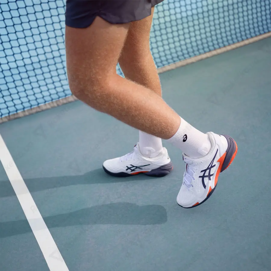 Giay Asics Court FF 3 'White Greyish Purple' 1041A370-104
