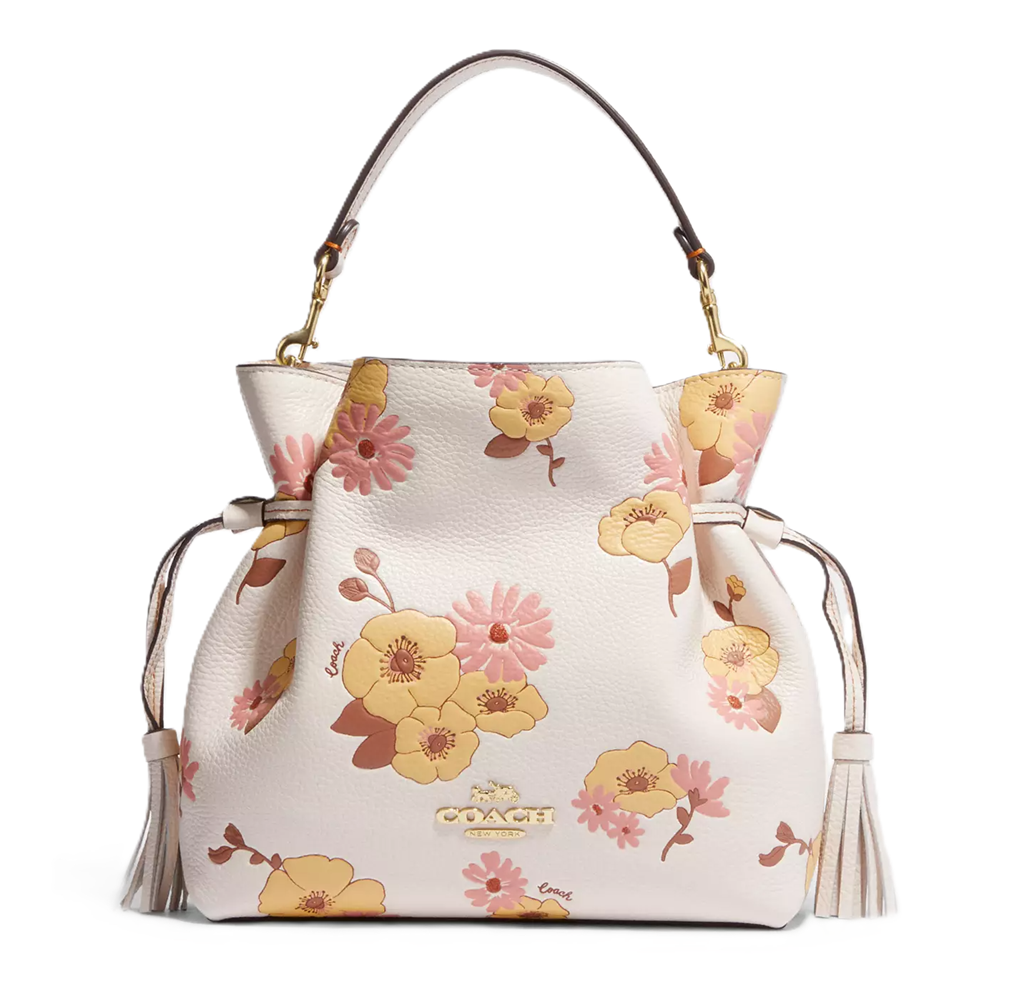 Tui Coach Andy Crossbody With Floral Cluster 'Chalk Multi' CH349-IMCAH