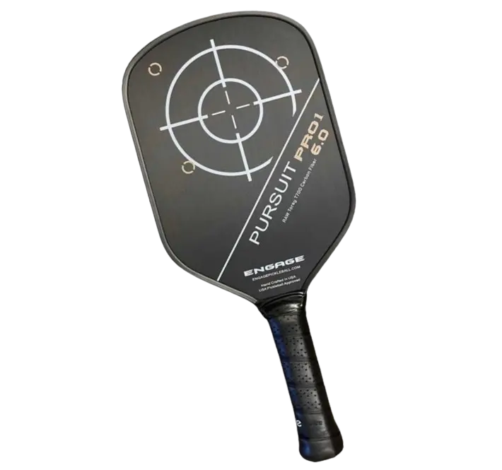 Vot Pickleball Racket Engage Pursuit Pro MX 6.0 Elongated 'Jessie Irvine'