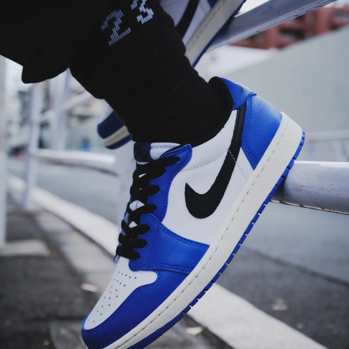 Giay Nike Air Jordan 1 Retro Low OG GS 'Game Royal' CZ0858-140